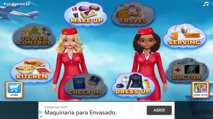 Sky Girls - Flight Attendants android App screenshot 5